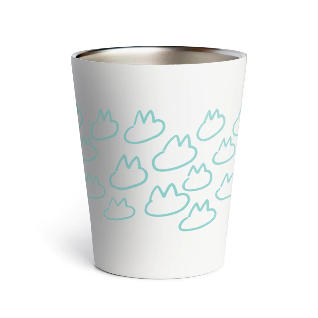 ねこま制作所のねこいっぱいタンブラー Thermo Tumbler