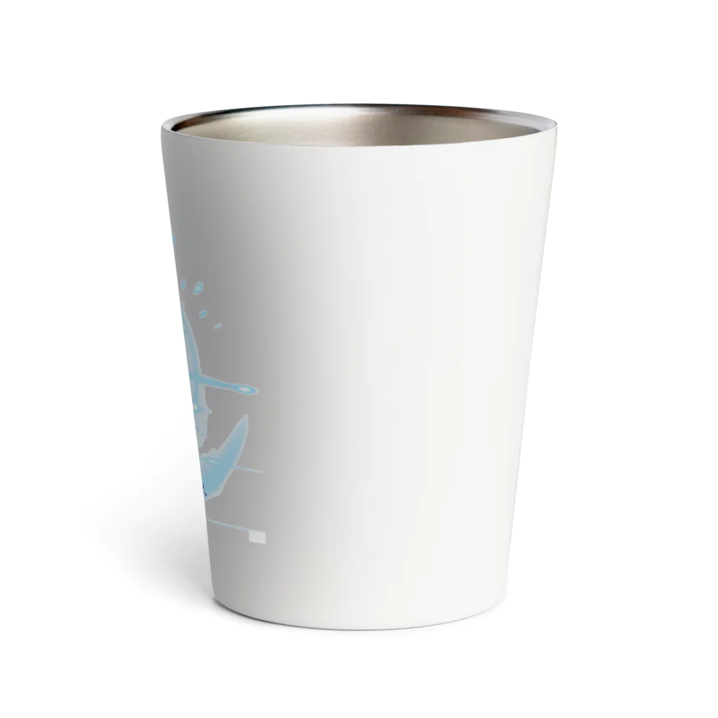 kisschipaのアマビエちゃん(イエロー) Thermo Tumbler