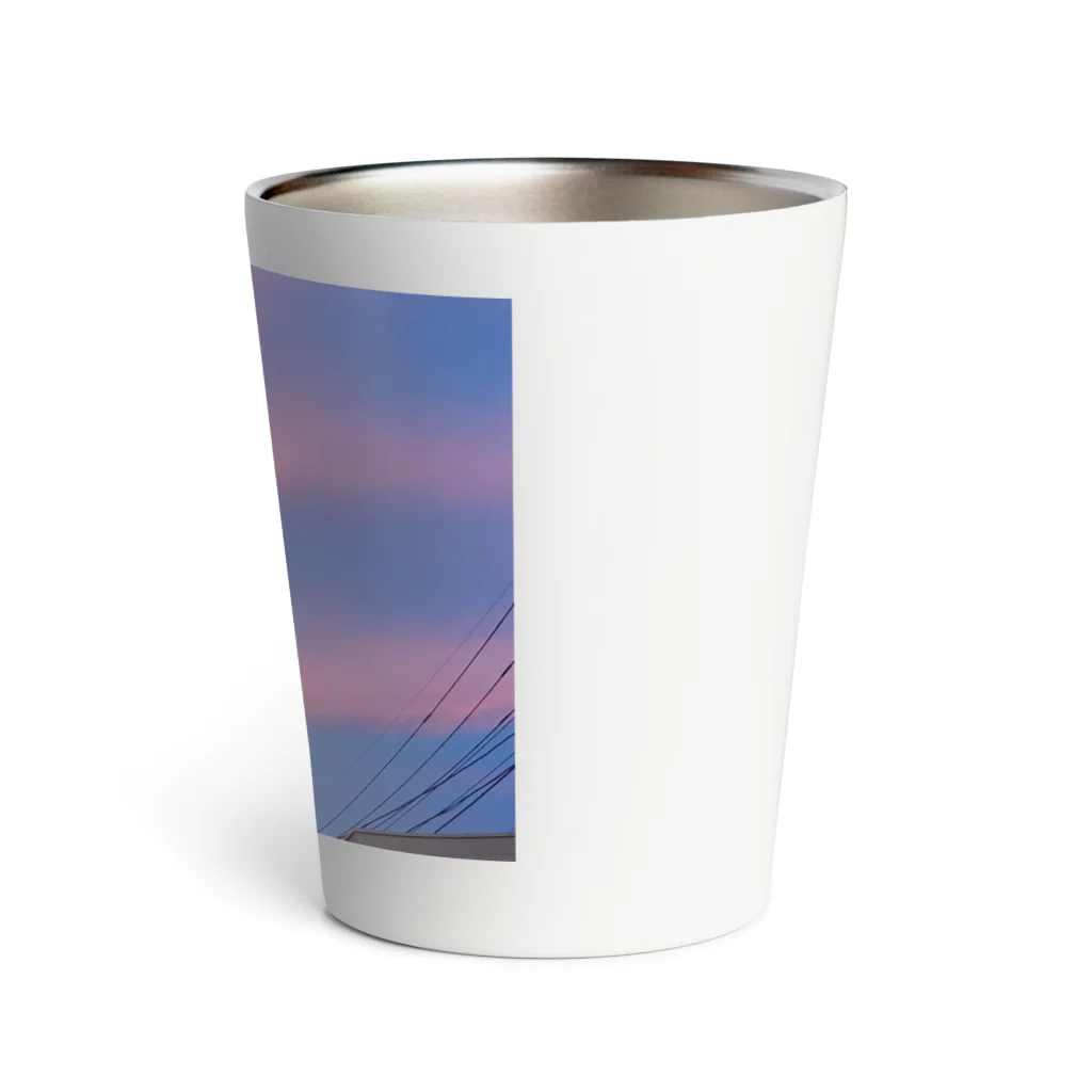 ななこのピンクの空 Thermo Tumbler