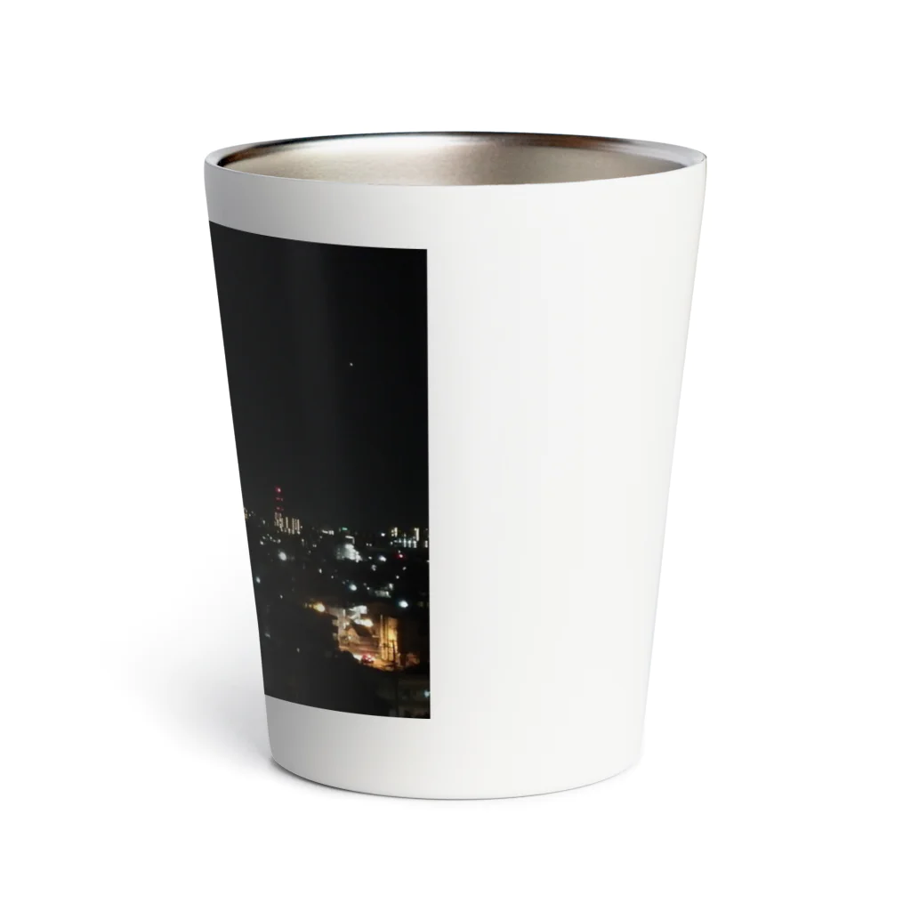 朝焼けの夜を知る Thermo Tumbler