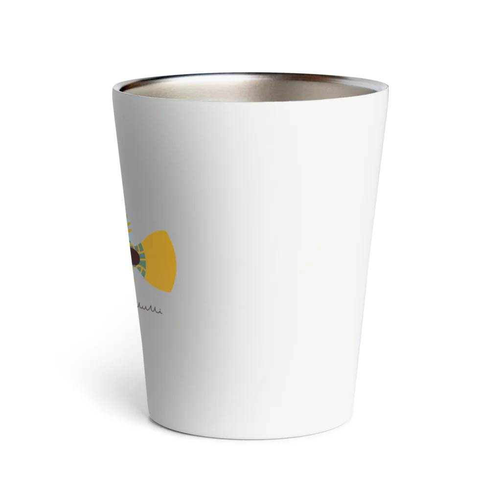 Astrio SUZURI店のクマドリちゃん Thermo Tumbler