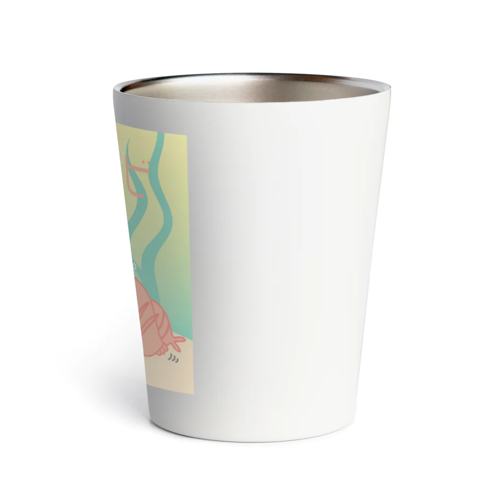 さのかのわしゃわしゃ動くカブトエビくん Thermo Tumbler