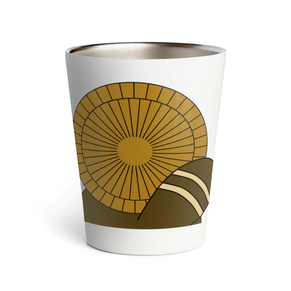 ぽんたくんのお店のたぬきのぽんた（焼き芋） Thermo Tumbler