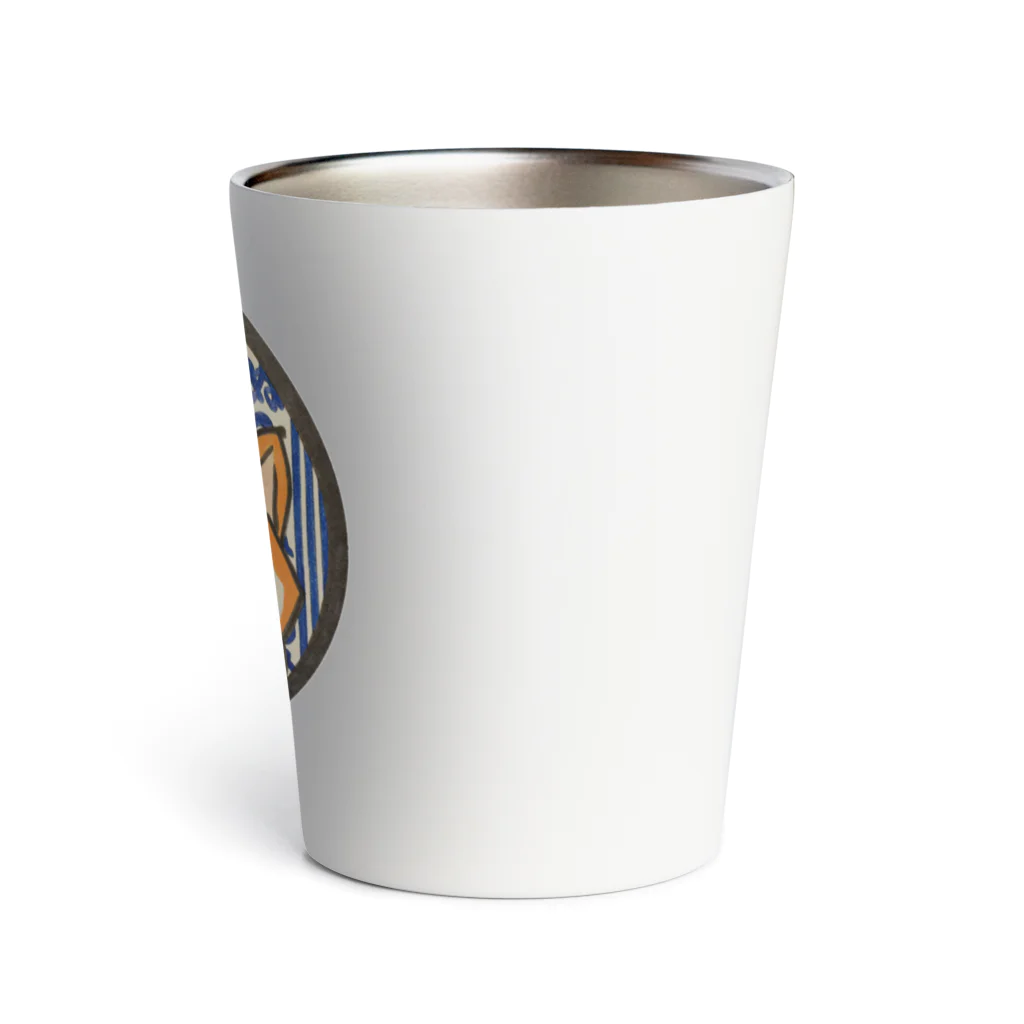 RaccoonDogTattooのかまわぬけん Thermo Tumbler