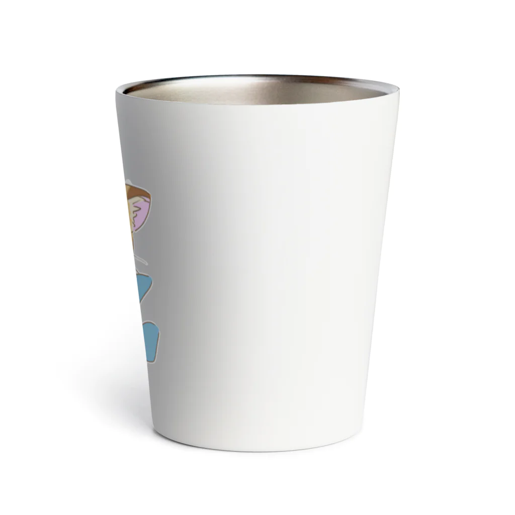 はるる堂のサメ好き猫さん Thermo Tumbler