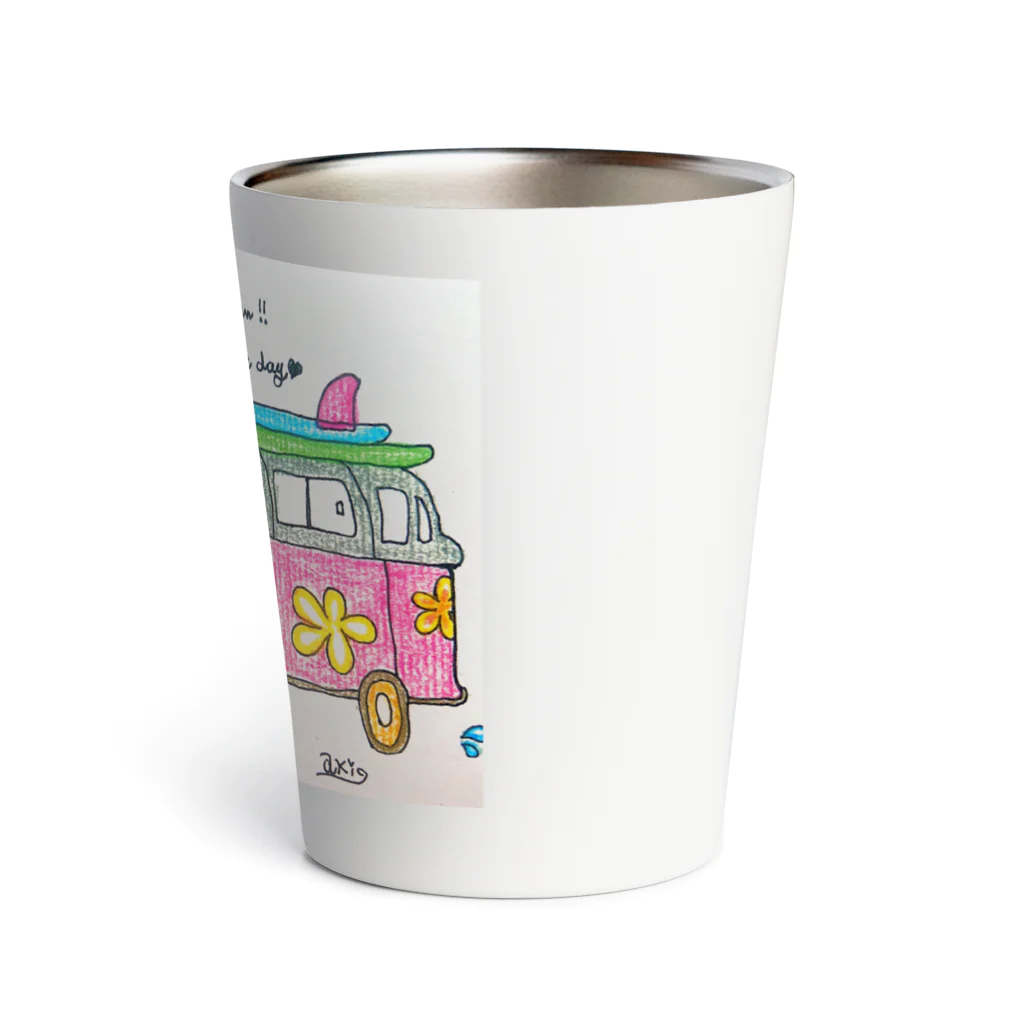 cher_seacocoのsurf bus🚌🏄‍♀️rainbow Thermo Tumbler