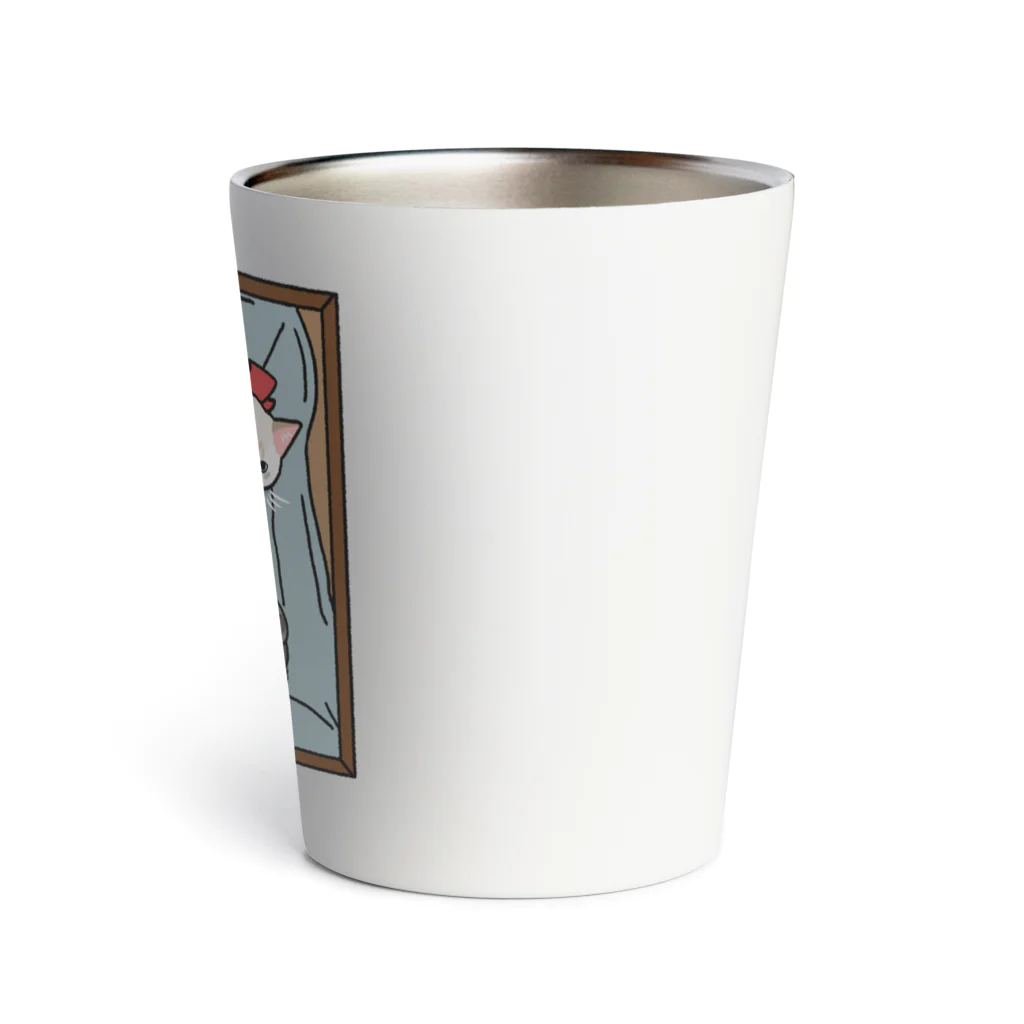 シューティング苺屋(裏垢)の絵画猫 Thermo Tumbler