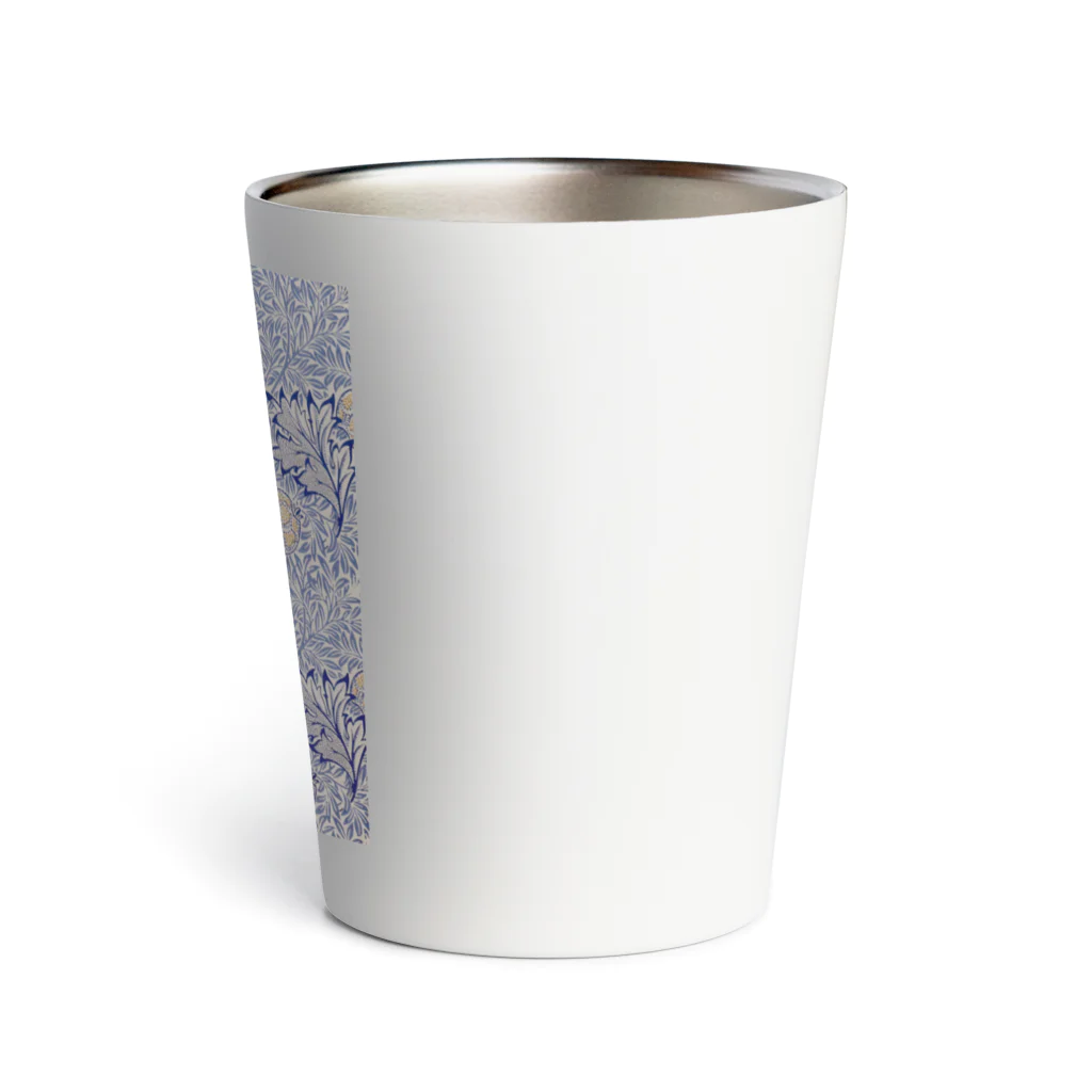 花名画アートグッズのウィリアム・モリス《りんご》ブルーver. Thermo Tumbler