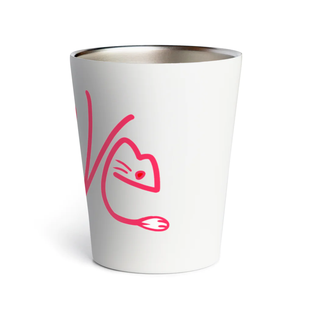 蔵魏涅槃のlove猫 Thermo Tumbler