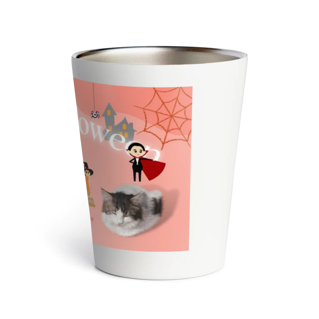 𝙈𝙊𝙈𝙊'𝙨 𝙎𝙝𝙤𝙥のHappy Halloween Thermo Tumbler