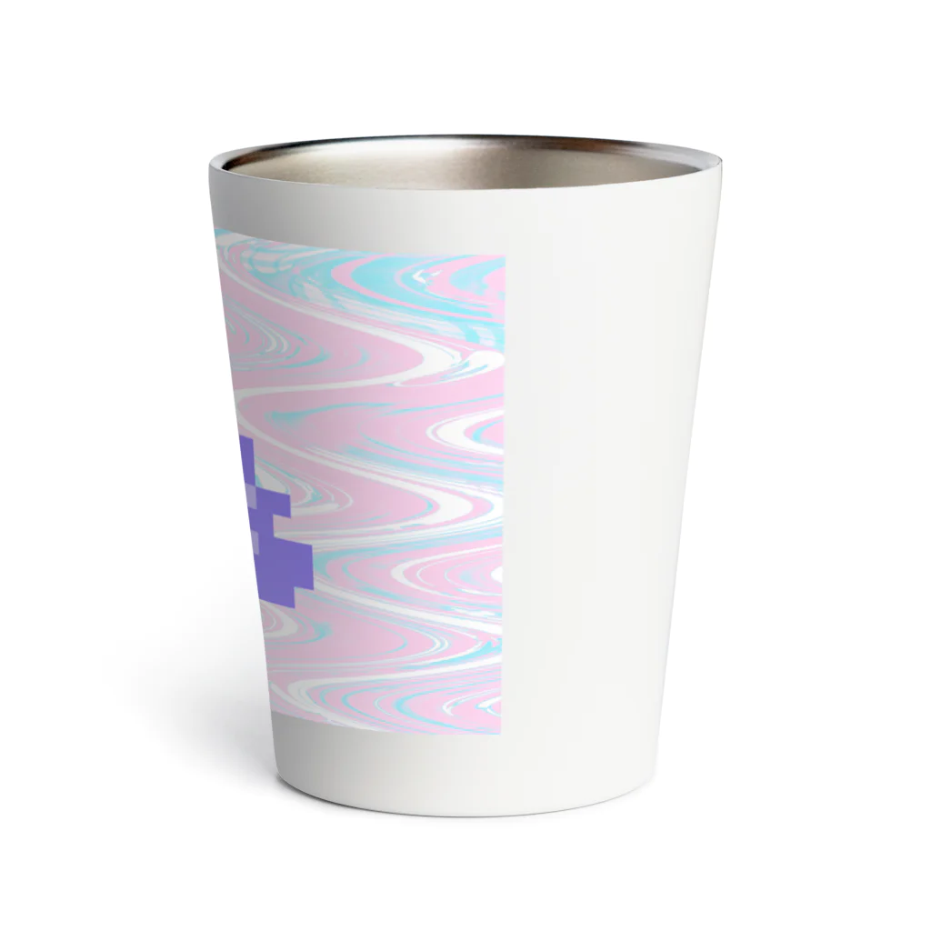 .moonのドットウミウシちゃん Thermo Tumbler