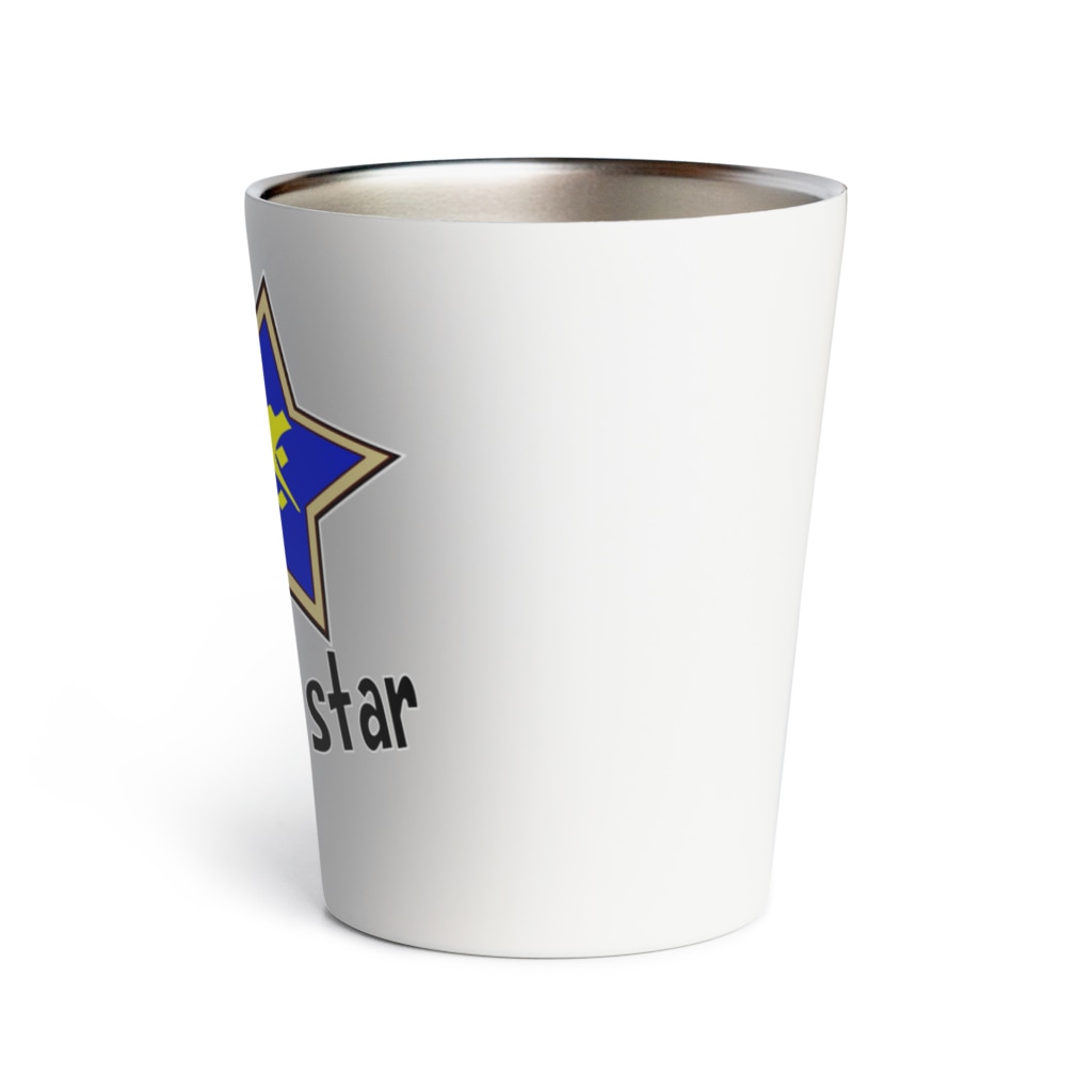 PY Kobo Yuko’ｓ Galleryの【開運祈願】星に願いを！Wish upon a star！丑年生まれ守護梵字タラーク Thermo Tumbler