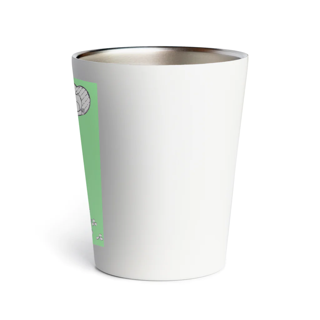 【Yuwiiの店】ゆぅぅぃーのうさ恋★愛してる　クローバー Thermo Tumbler