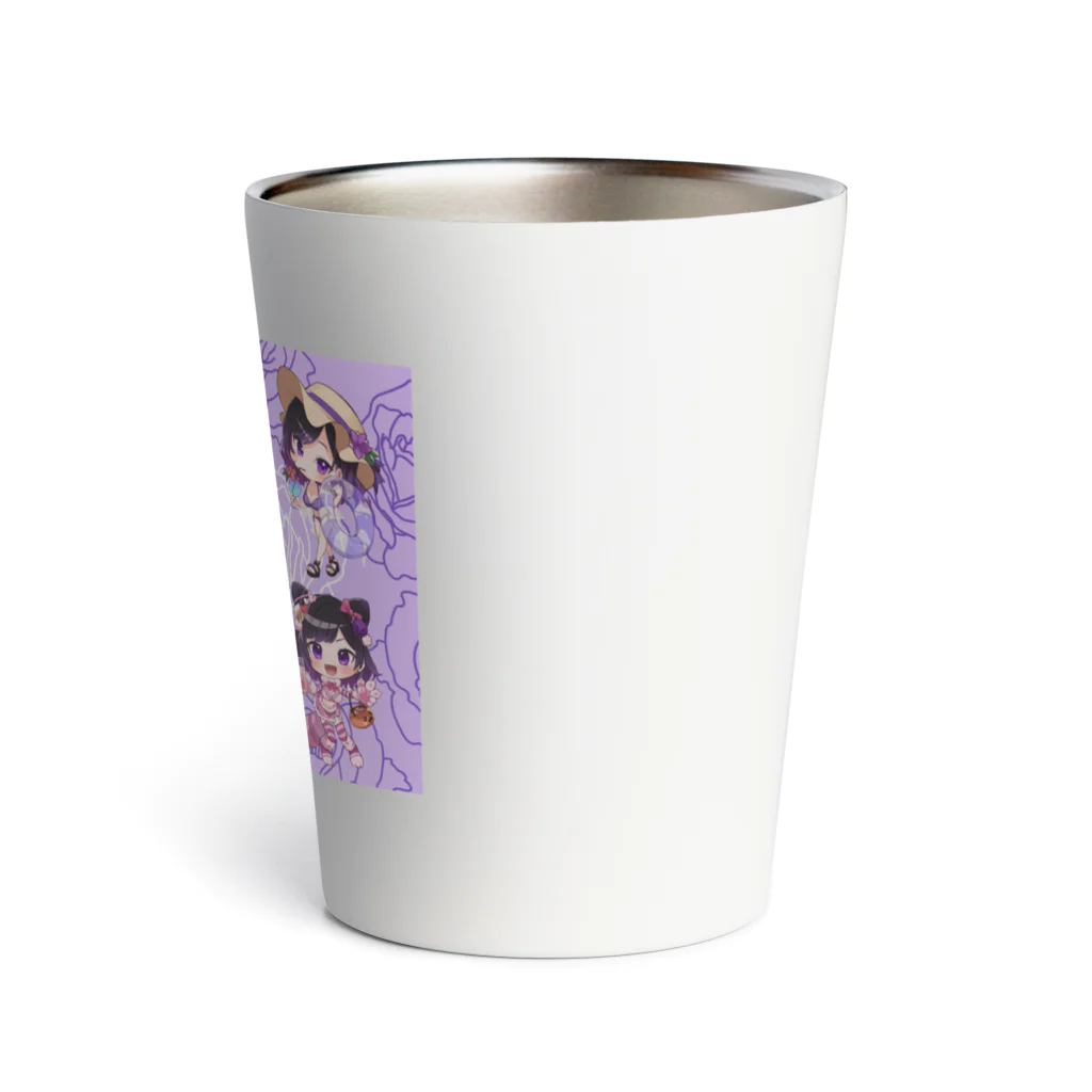 スナック酒呑🥃😈の4~10月アクキー絵集合グッズ🥃😈 Thermo Tumbler