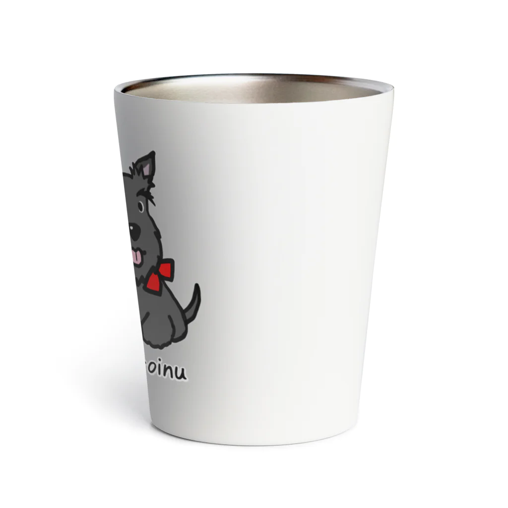 Kizplanning 「Sylph&Devil's」のしろいぬルッチー＋くろいぬリア Thermo Tumbler