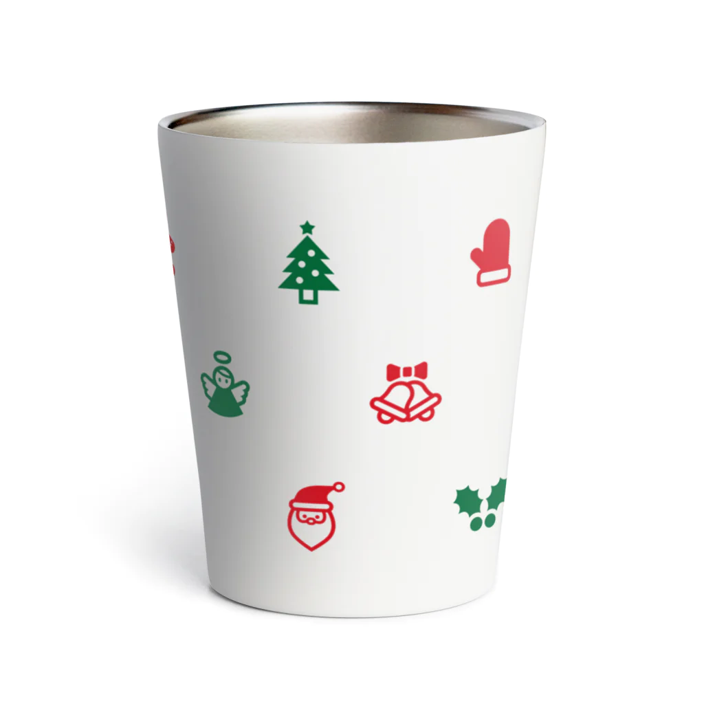 ICON GRAPHICA オフィシャルストアのクリスマスパーティー（カラフル） Thermo Tumbler