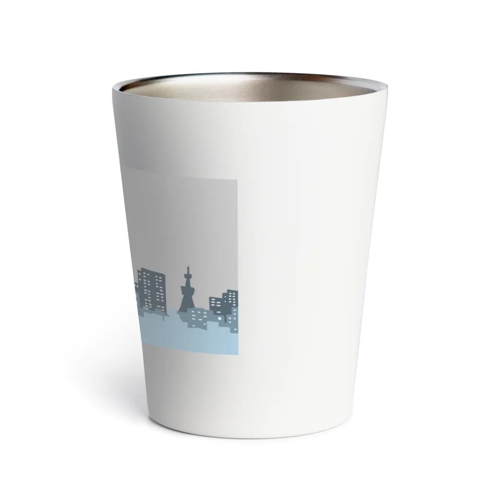 inu_gomaの夜の都会 Thermo Tumbler