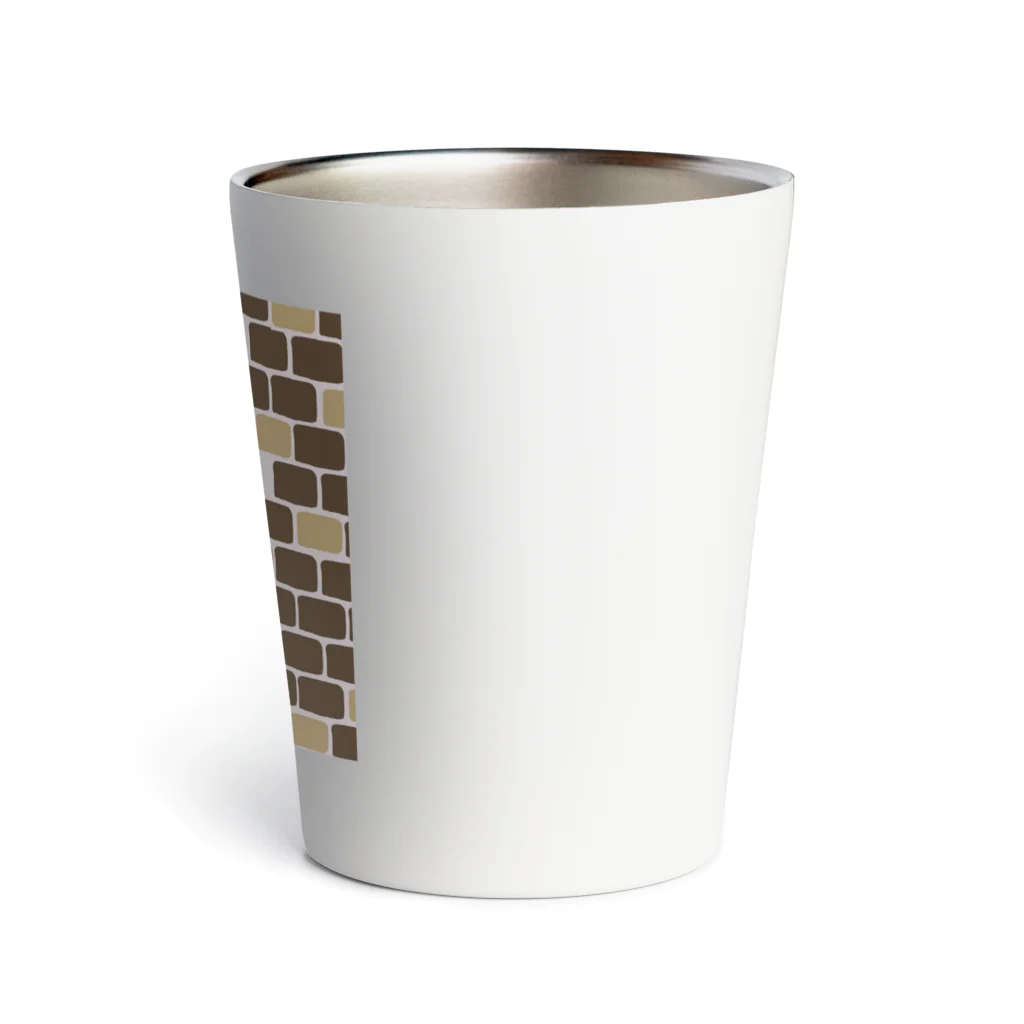 yuufのchocolate-brown brick Thermo Tumbler