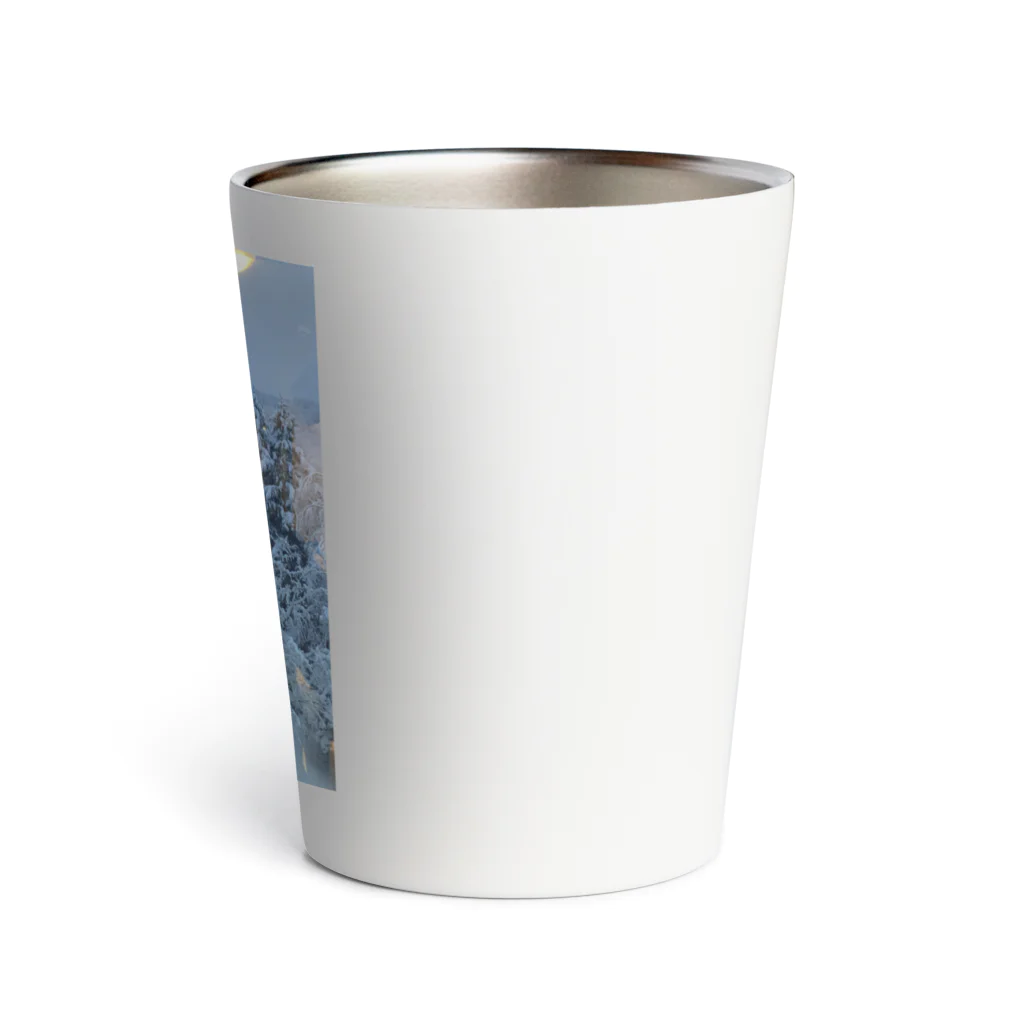 サイコパス☆ズヤカ杉山の雪林 Thermo Tumbler