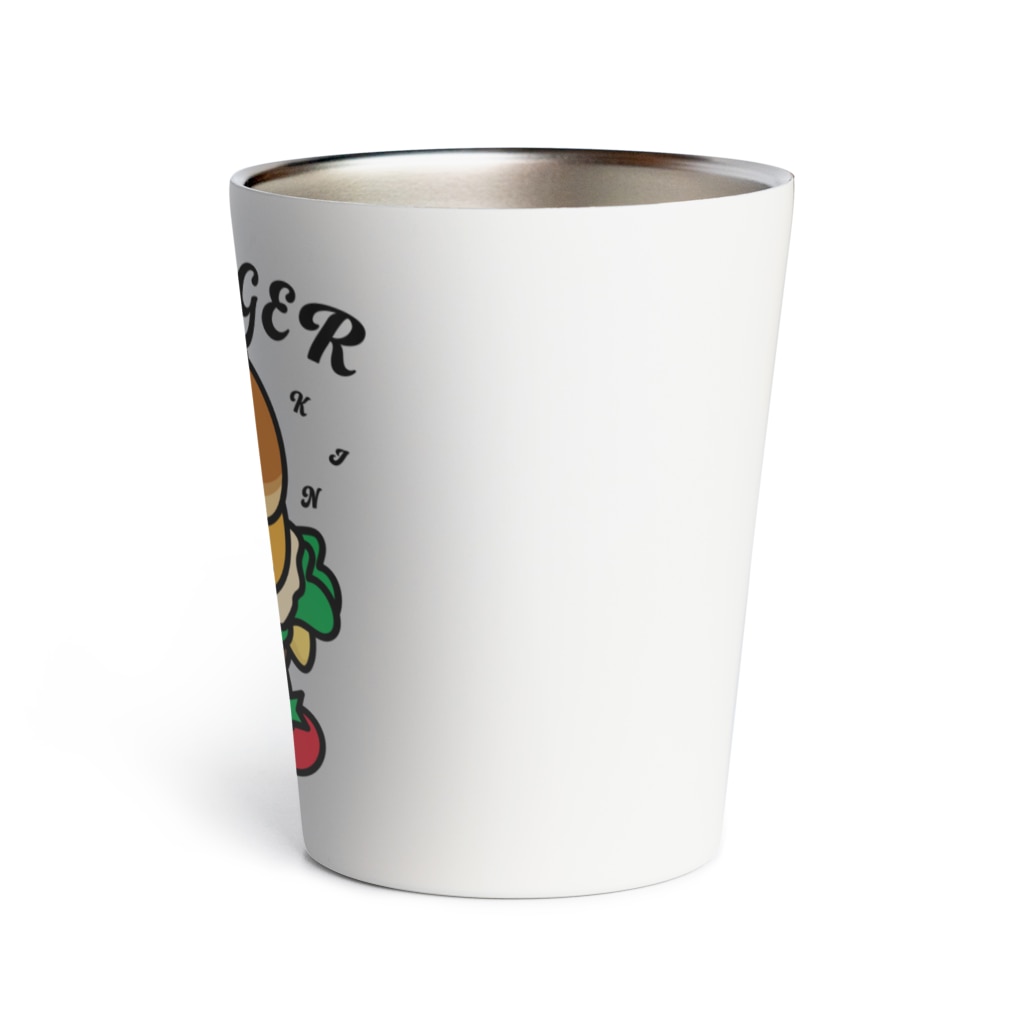 イラスト MONYAAT のバーガー Thermo Tumbler
