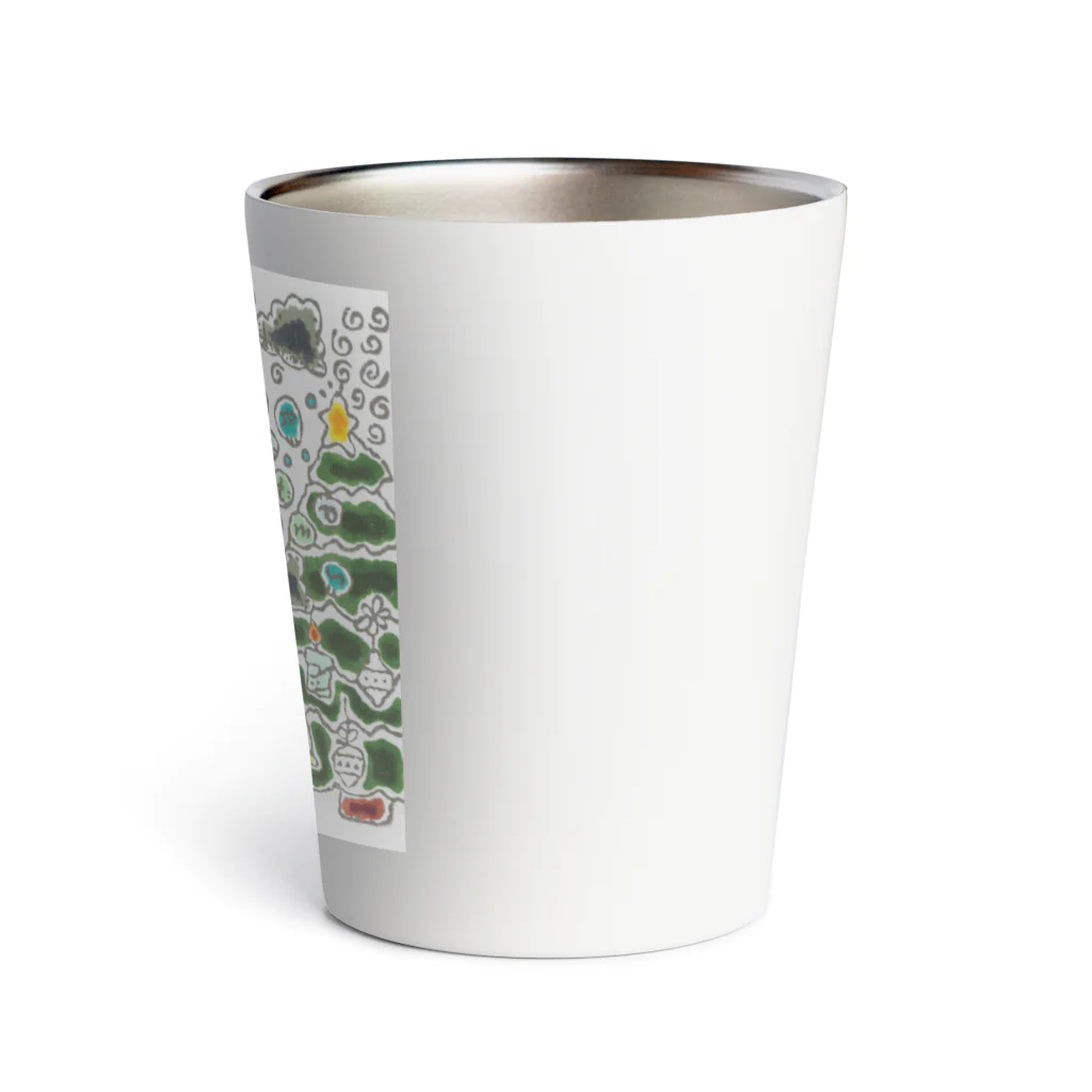 消しごむ画師＊ 相川幸正のMerryChristmas Thermo Tumbler