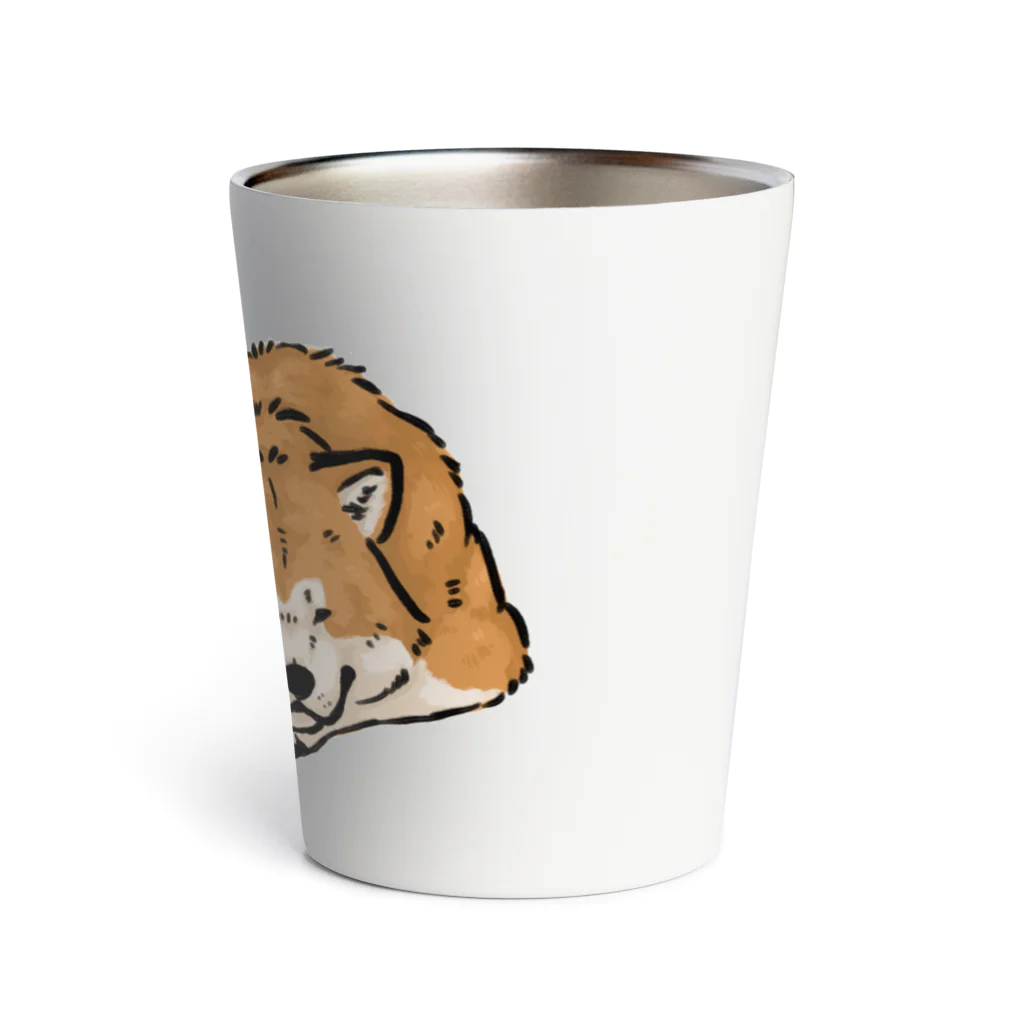 篠山。の秋田犬 Thermo Tumbler