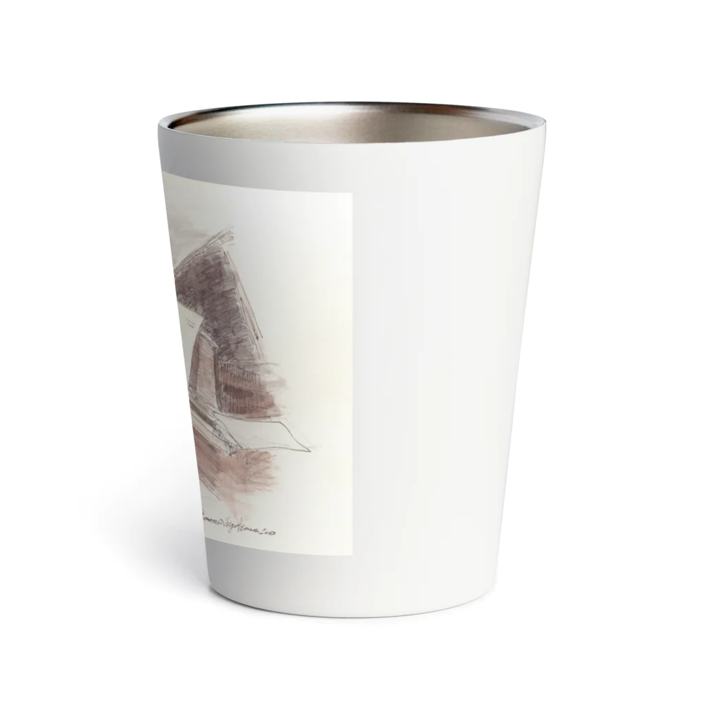 Naomi Miyakawa MuseumのPiano Sketch犬 Thermo Tumbler