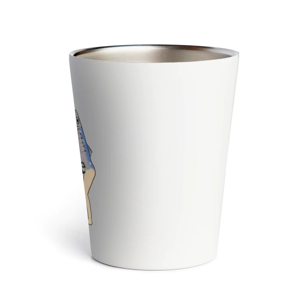 うらめし屋　の魚の人(いわし) Thermo Tumbler