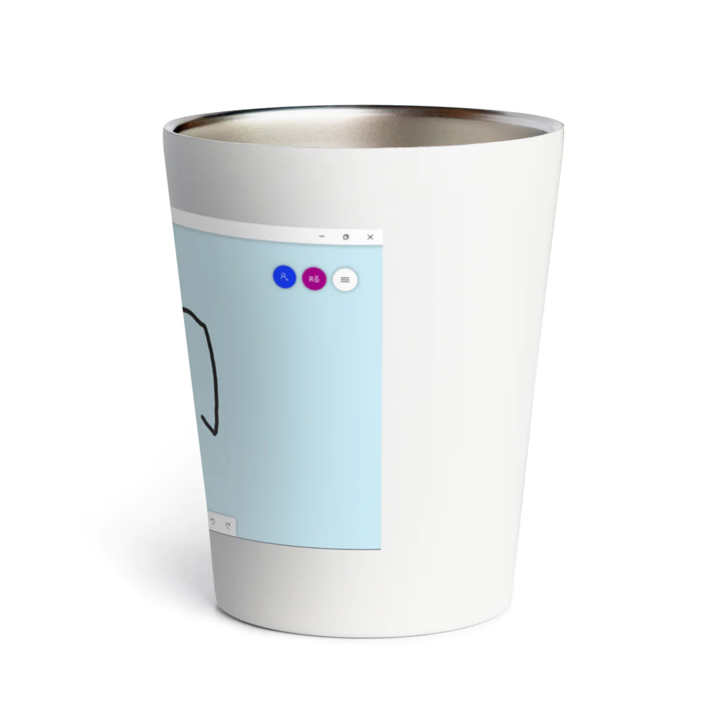 カエルくんの全力 Thermo Tumbler