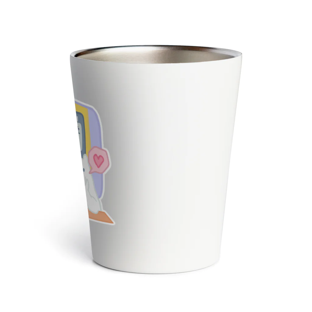 Andiamoのポケベル「今何してる？」 Thermo Tumbler