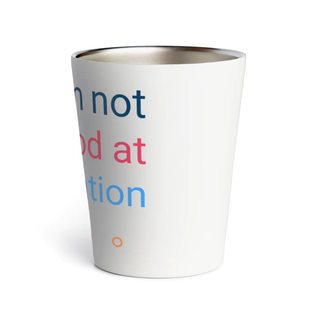 tdkurryのI'm not good at verbalization 。。。 Thermo Tumbler