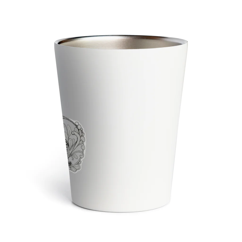 SIKINA Storeのパターンアート　Heart Thermo Tumbler