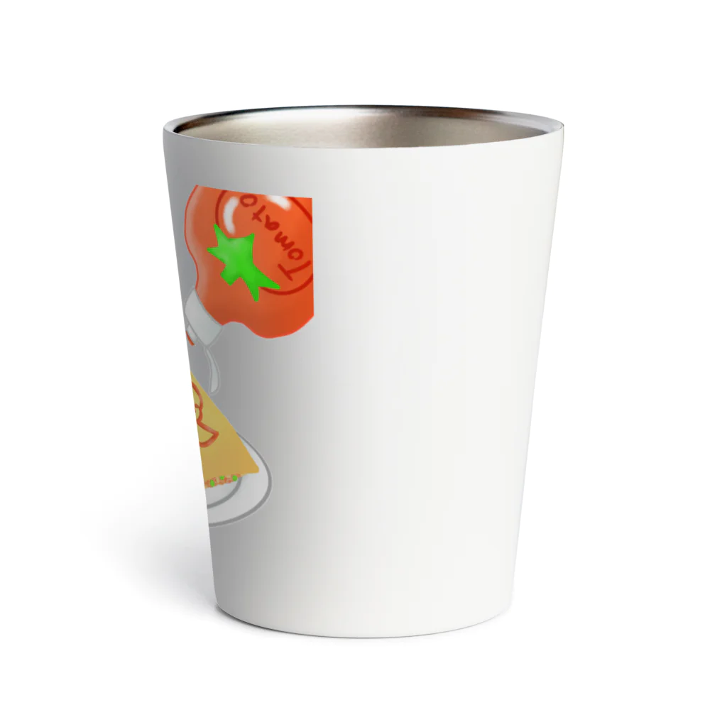 Lily bird（リリーバード）のラブ文鳥オムライス Thermo Tumbler