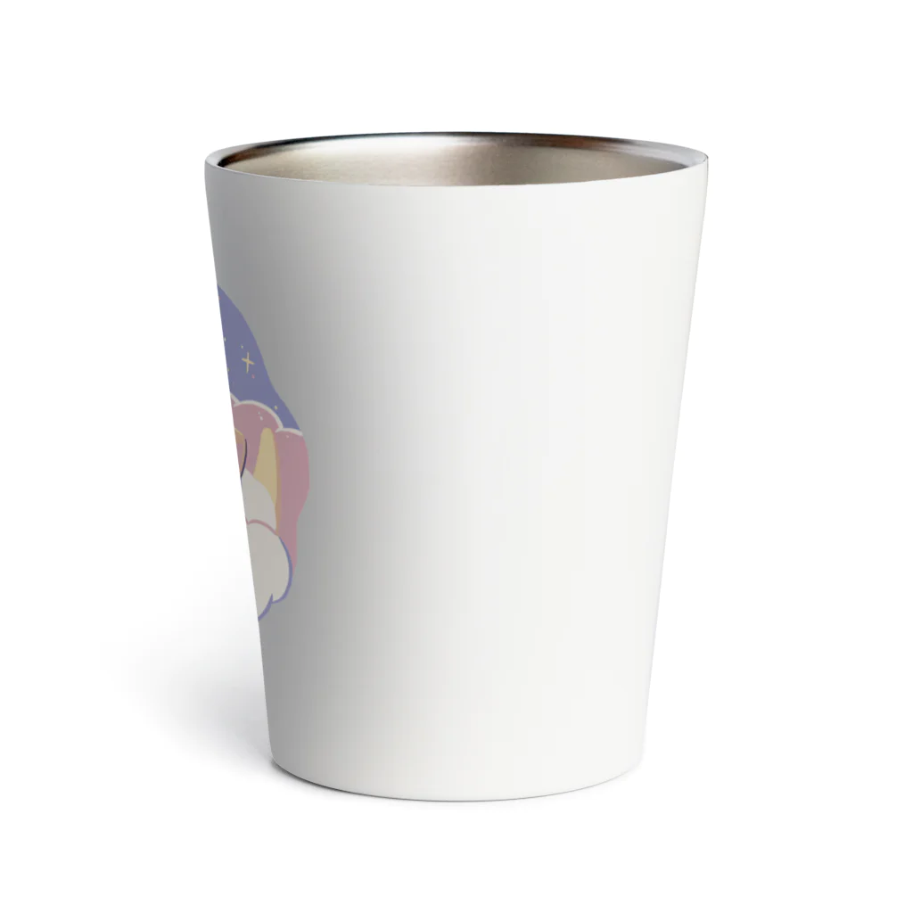 はとむぎのおやすみこむぎ Thermo Tumbler