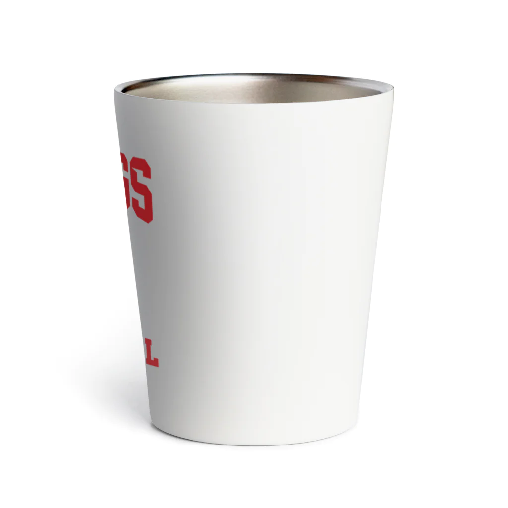 TEAM DAWGS STOREのDAWGS_RED Thermo Tumbler