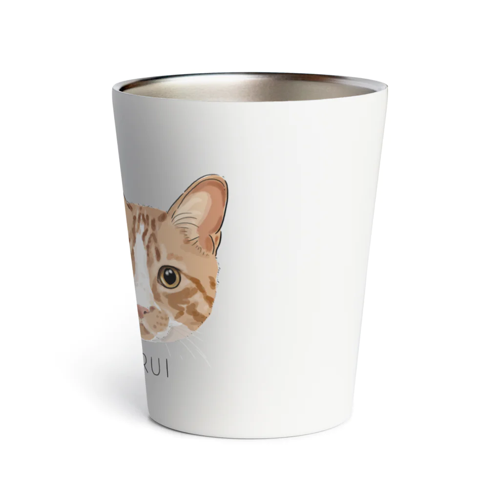 みきぞーん｜保護猫 ミッキー画伯と肉球とおともだちのram&rui Thermo Tumbler