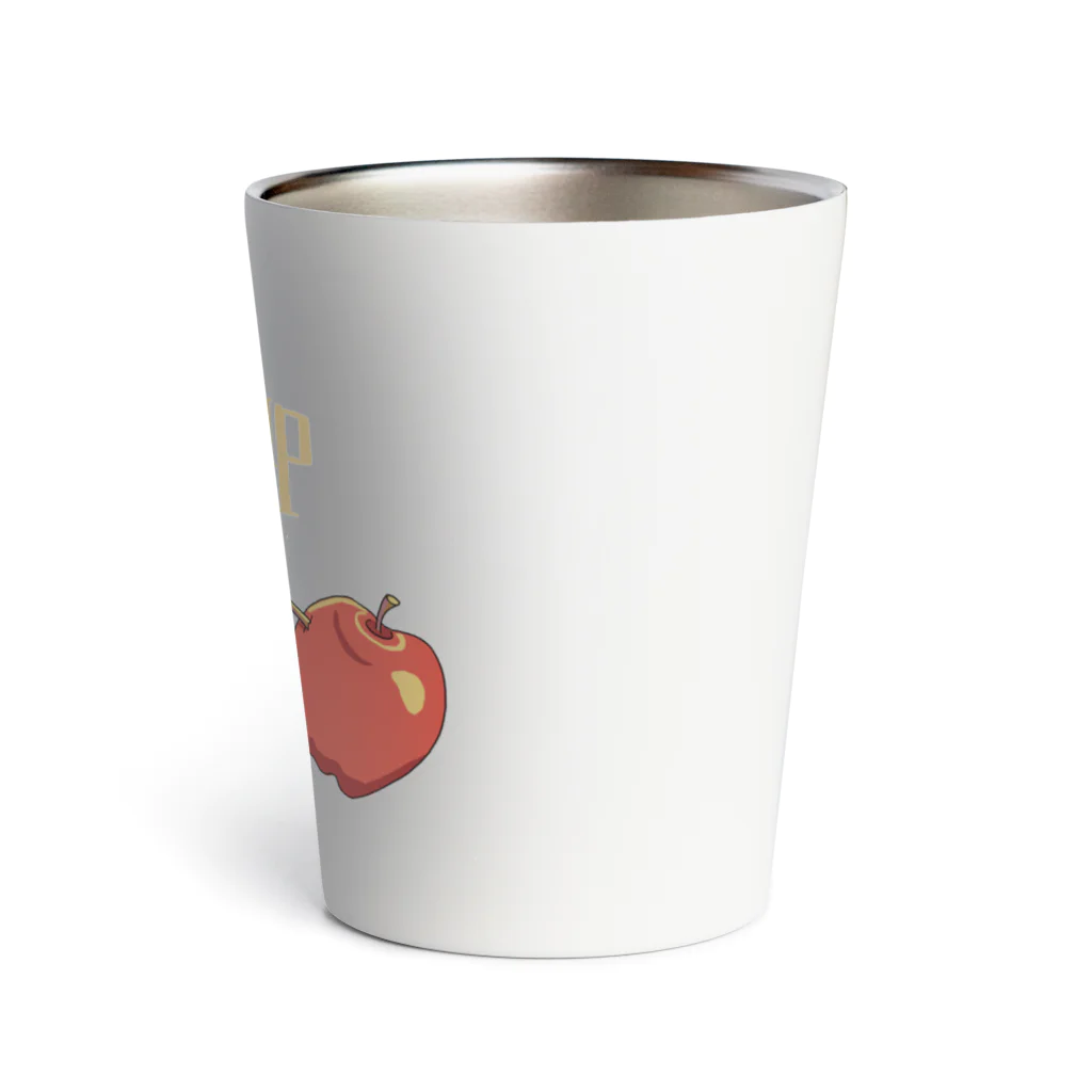 とねちっちの筋トレするリスくん Thermo Tumbler