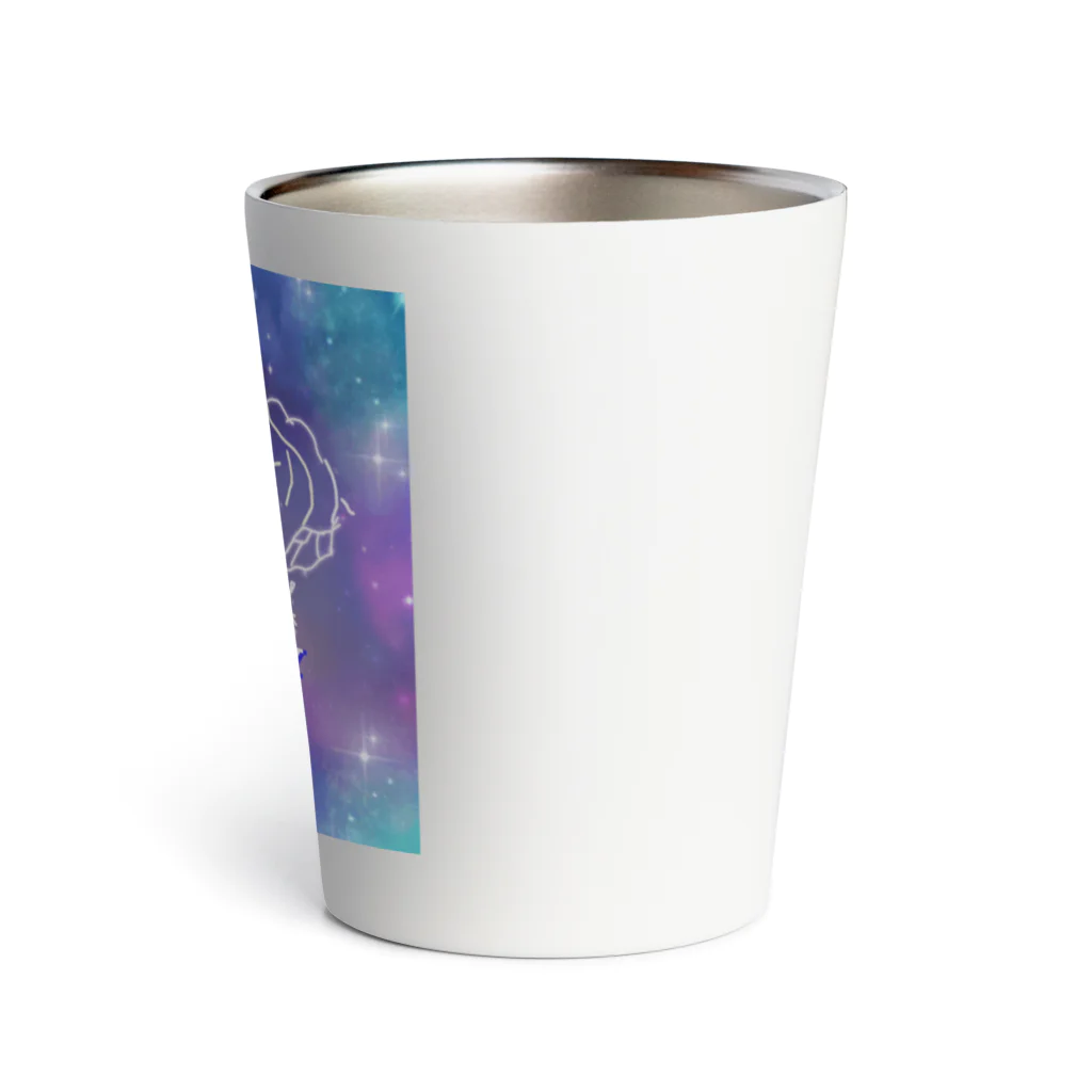 JohnnyLKの宇宙脳(スペース柄) Thermo Tumbler