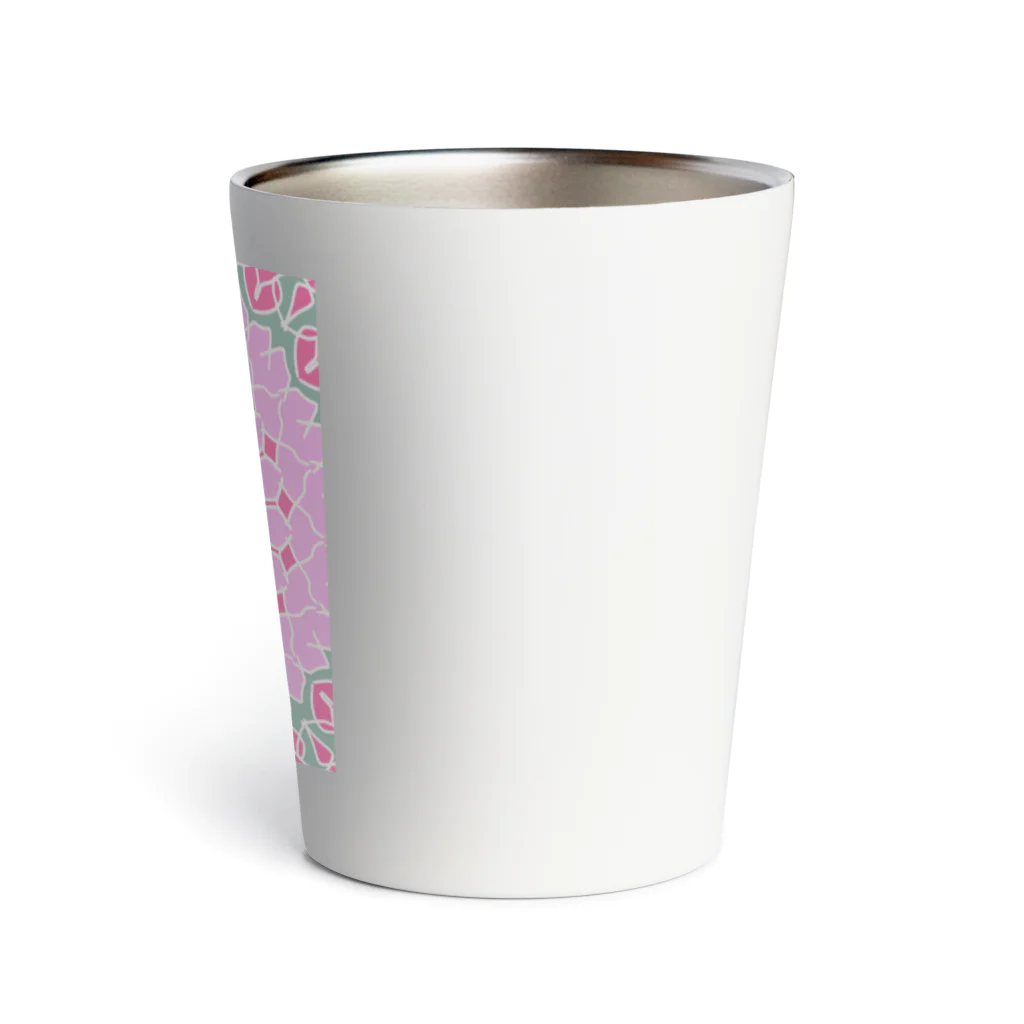 Mita.yan.のNo.8 Pattern Thermo Tumbler