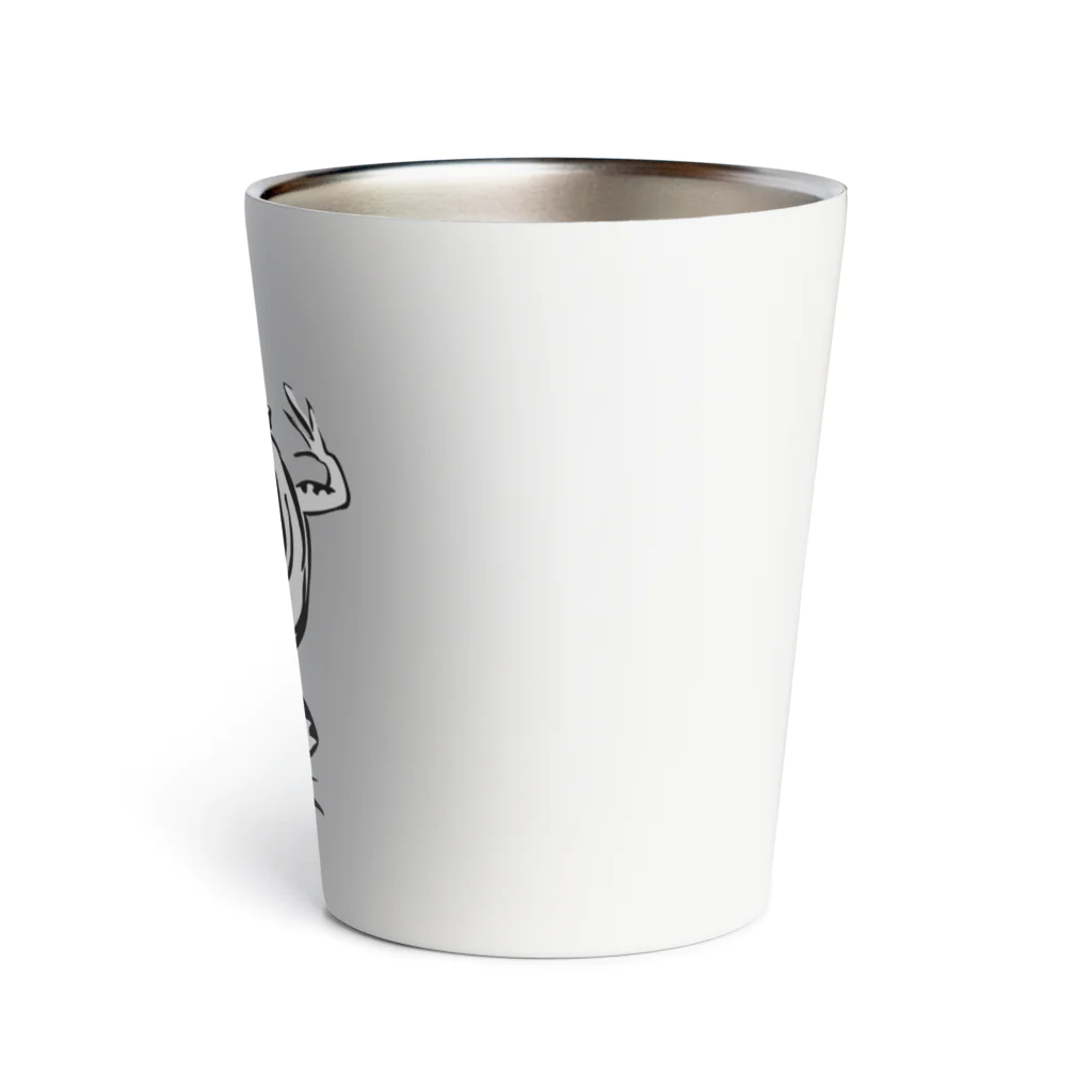 INIの鳥獣戯画カエル5 Thermo Tumbler