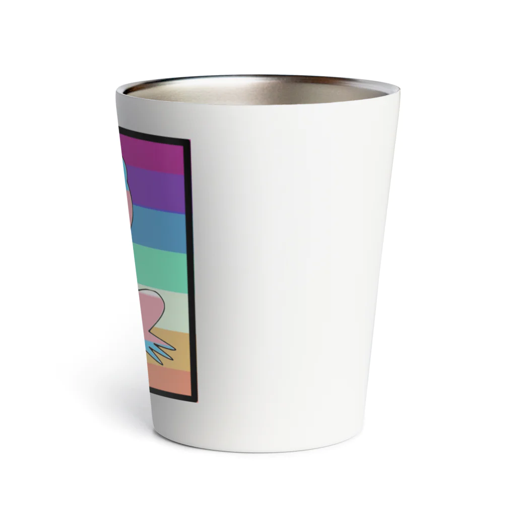 rionadのtransgender (he/they) mlm/nblm frog Thermo Tumbler