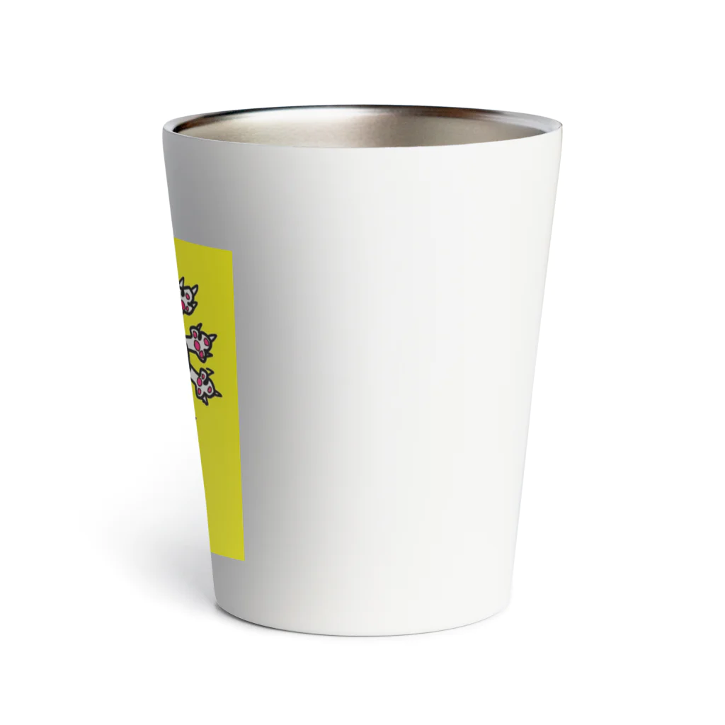 もののけのたぐいの猫仏 Thermo Tumbler