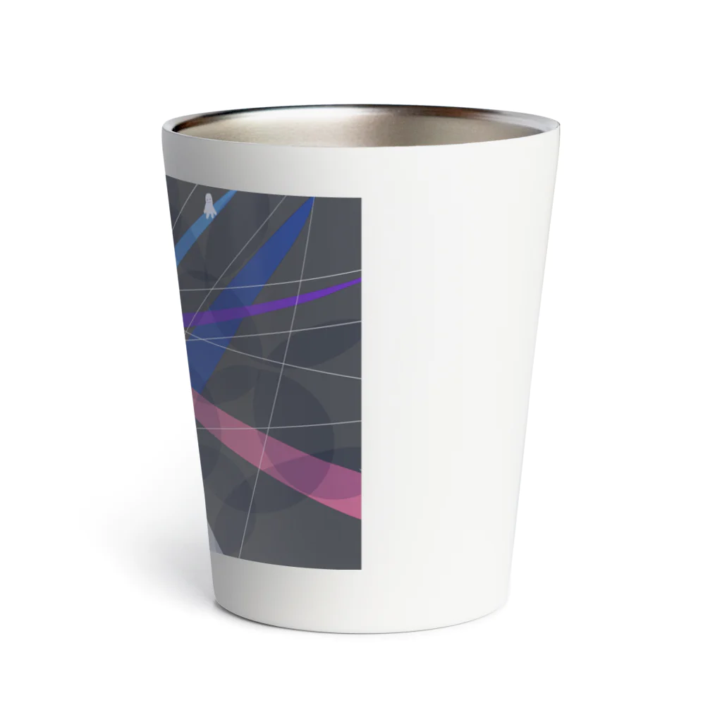 言葉にできない"うーうー"の冒険のうーうー　真っ逆さま Thermo Tumbler