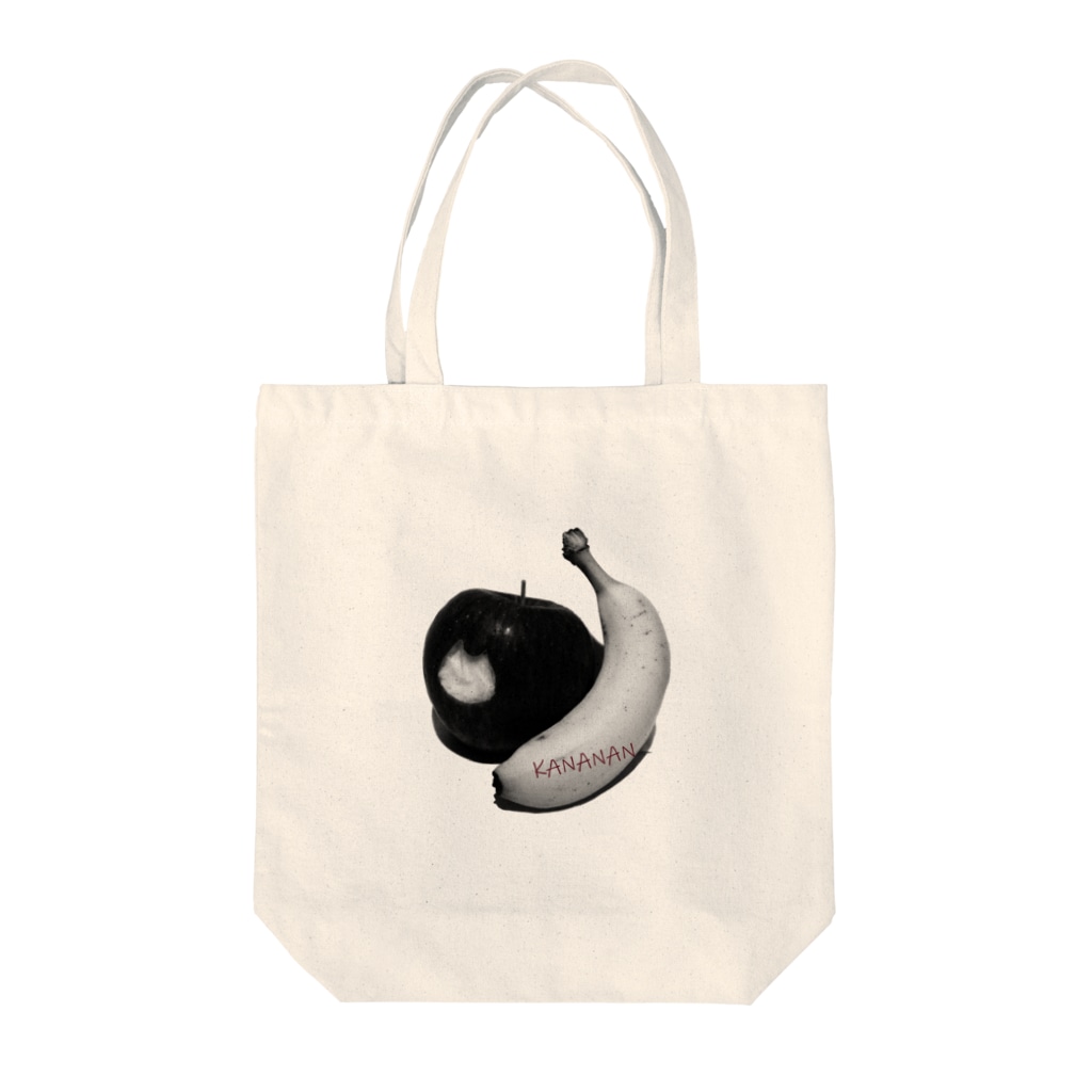 モノクロ推しマ 名入 Tote Bag By かななん Kananan Matome Suzuri