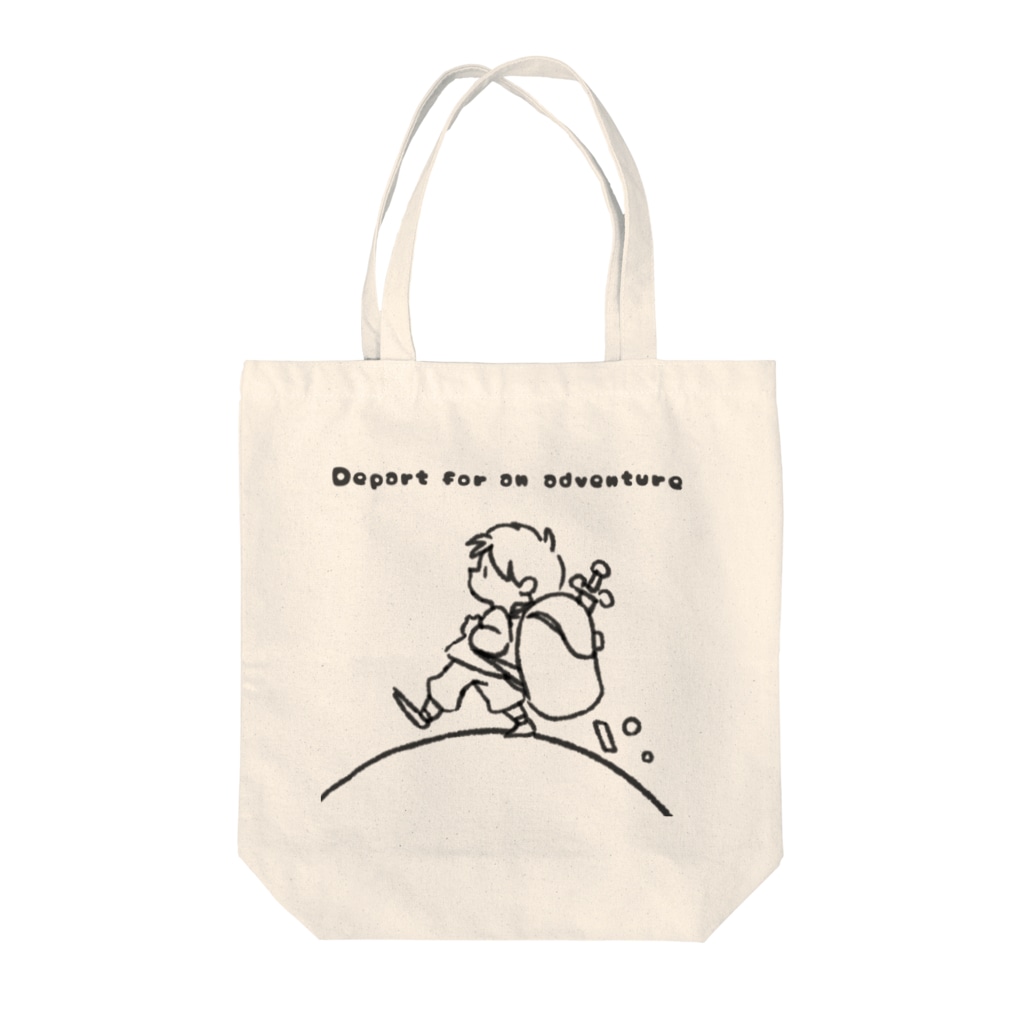 ジョリーマンダリンのDepart for an adventure Tote Bag