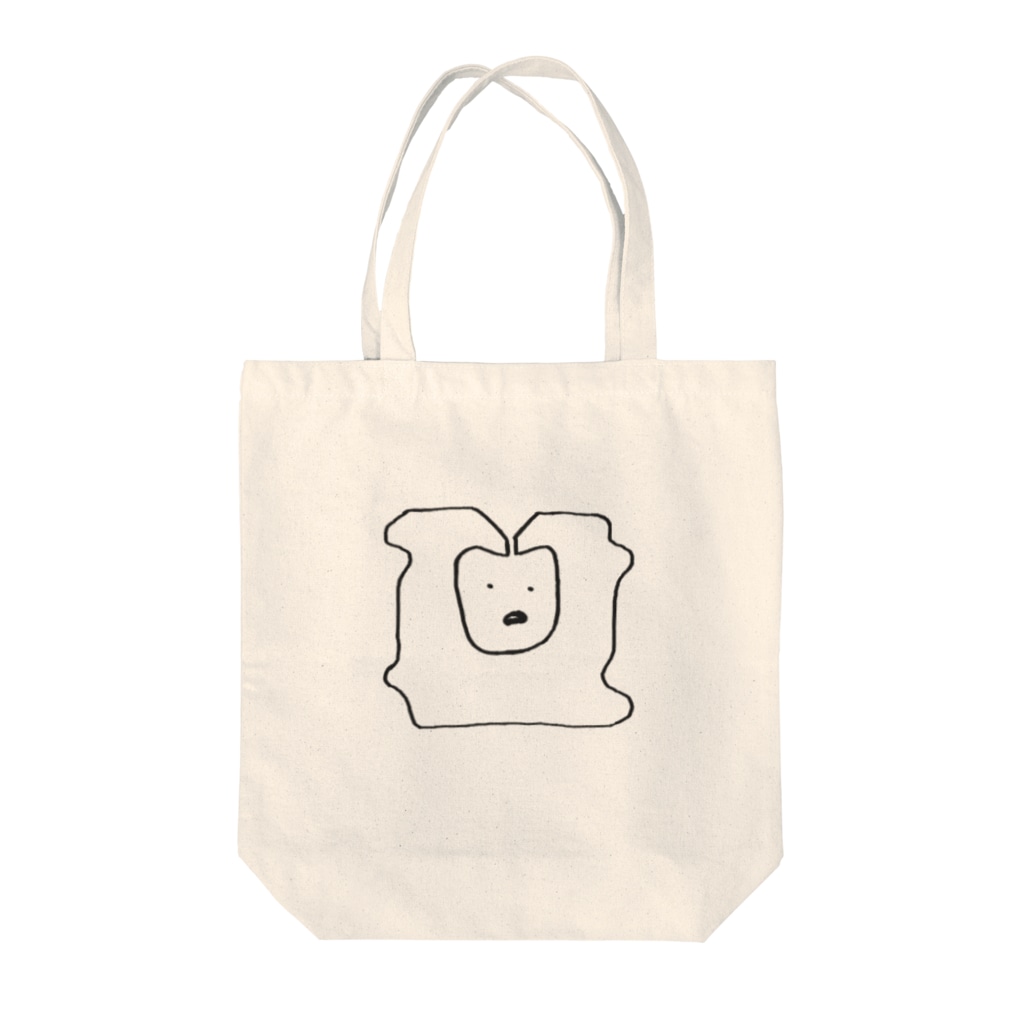 パンの袋をとじるアレ犬 Tote Bag By ピコピコくんのお店 Pikopikokun Suzuri