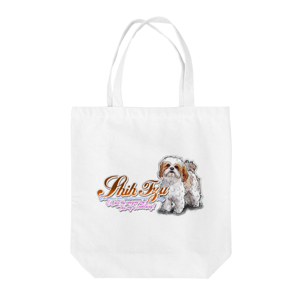 シーズー イラストプリント Tote Bag By オリジナル工房プリントン Shop Printon Suzuri