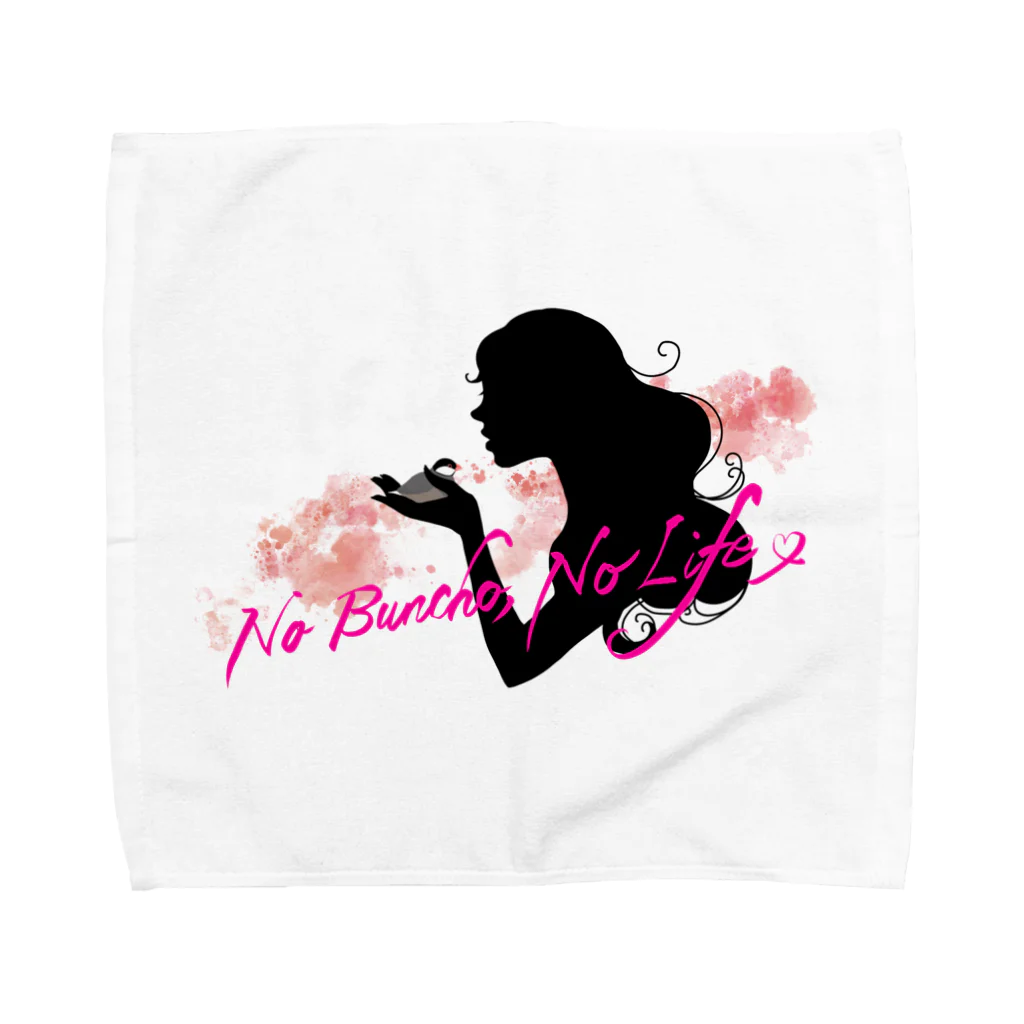 Atelier カントレラのNo Buncho, No Life Towel Handkerchief