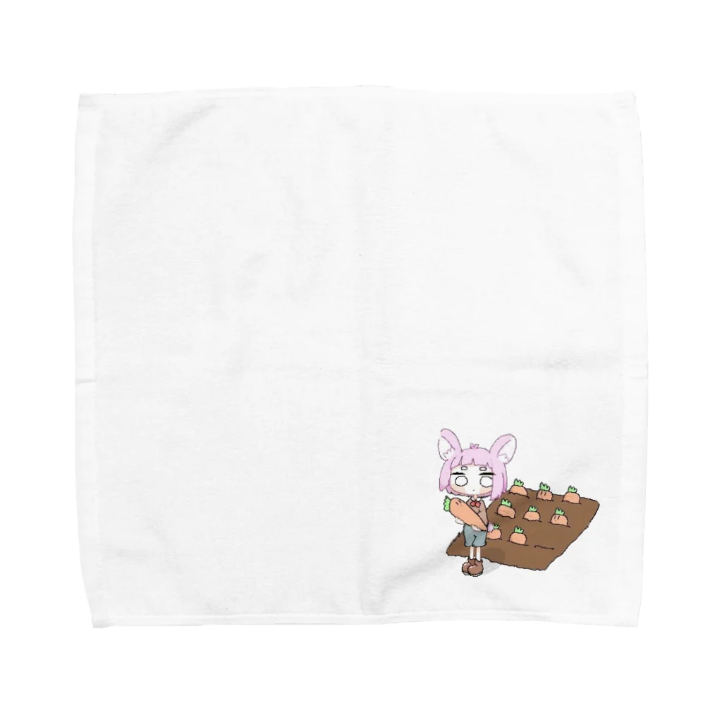 歯磨き粉のうさぎ君 Towel Handkerchief