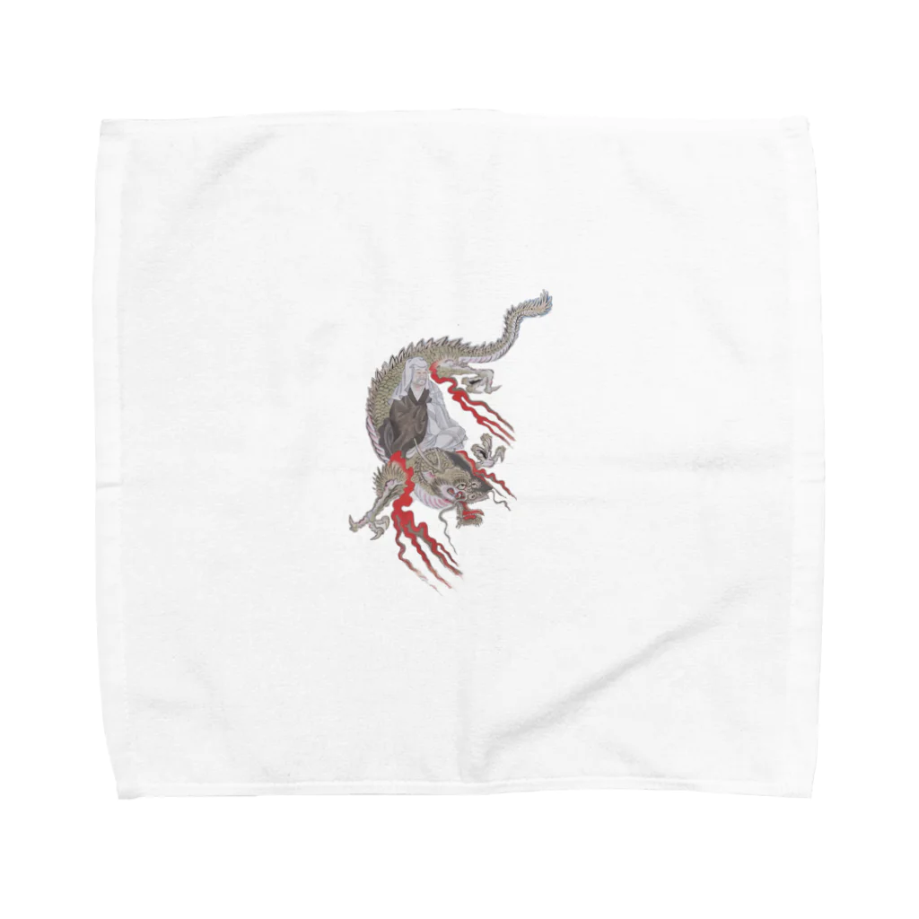 仏教・お寺ch 大慈の道元禅師・猛虎調伏 Towel Handkerchief